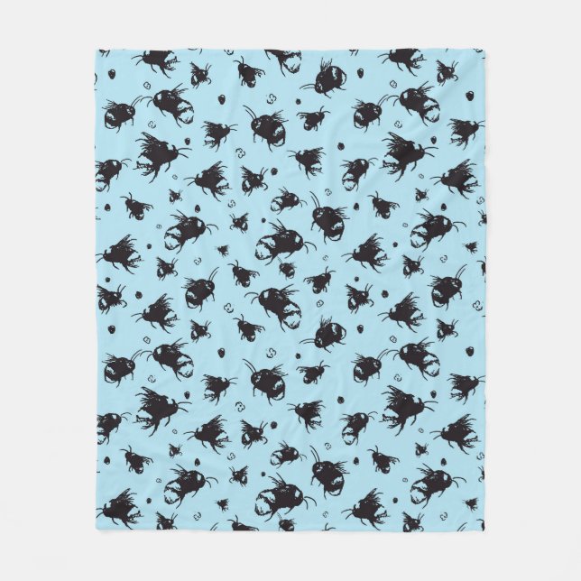 Biene Blanket | Gemütliches Geburtstagsgeschenk fü Fleecedecke (Vorderseite)