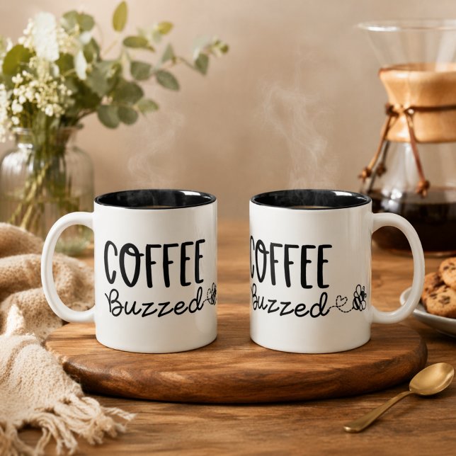 Biene Buzzed Bumblebee Tasse (Von Creator hochgeladen)