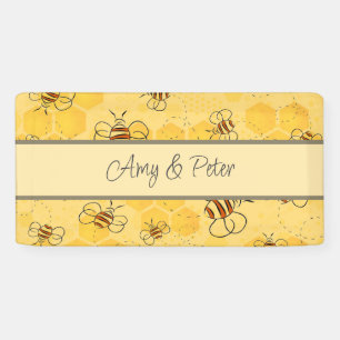 Biene Buzzing Honey Bees Niedlich Banner