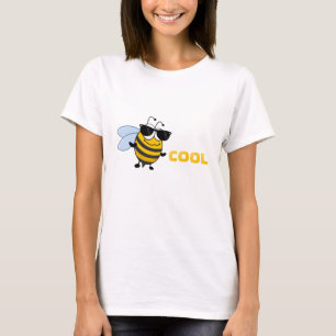 Biene Cool Funny Trendy Bee Template Girl's T-Shirt