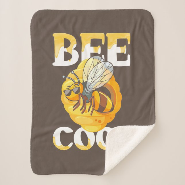 Biene Cool Sherpadecke (Vorderseite)
