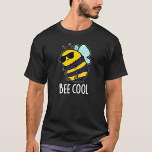 Biene Coole Funny Insect Bee Pun Dark BG T-Shirt