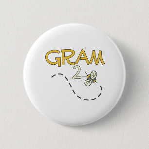 Biene des Gramm-2 Button