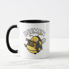 Biene Eating Ramen = BEEMEN Tasse