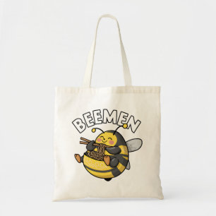 Biene Eating Ramen = BEEMEN Tragetasche
