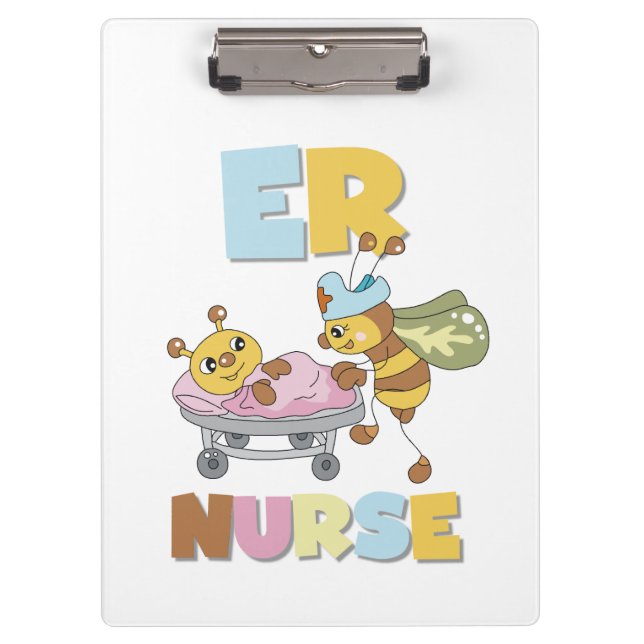 Biene ER Nurse Clipboard Klemmbrett (Vorderseite)