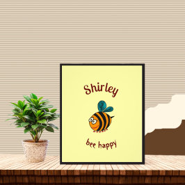 Biene Fotodruck