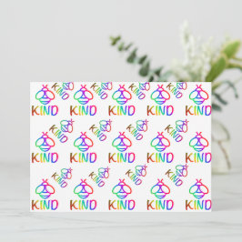 Biene freundlich, farbenfroh, Honigbienendesign Einladung