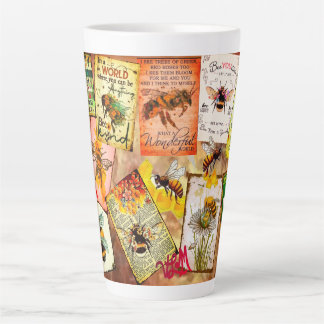 Biene Große Latte-Tasse Milchtasse