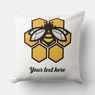 Biene in einem Bienenstock Kissen
