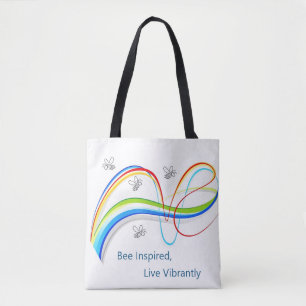 Biene Inspiriert, lebhaft Zollverpackung Tasche