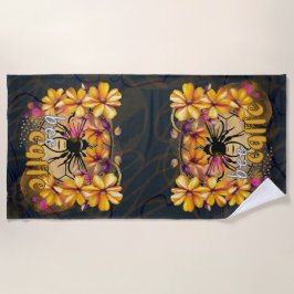 Biene, Kaffee Strandtuch