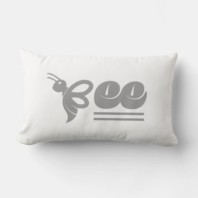 Biene Lendenkissen (Vorderseite)