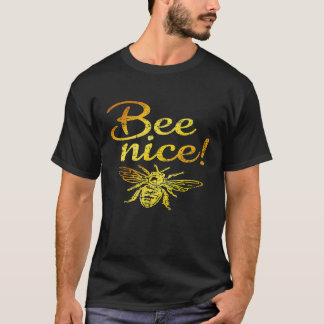 Biene Nice Vintag Yellow Beekeeper T-Shirt