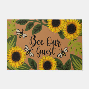 Biene Our Guest Sunflower Garden Mat, Gardener Ges Fußmatte