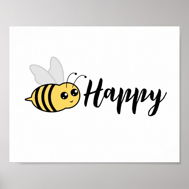 Biene Poster (Vorne)