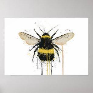 Biene Poster