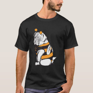 Biene Pug Biene Imker Honigbiene Hund T-Shirt