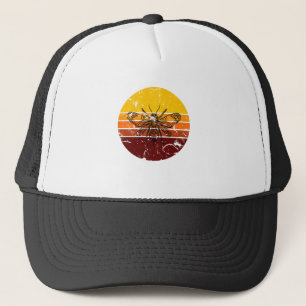 Biene Retro Truckerkappe