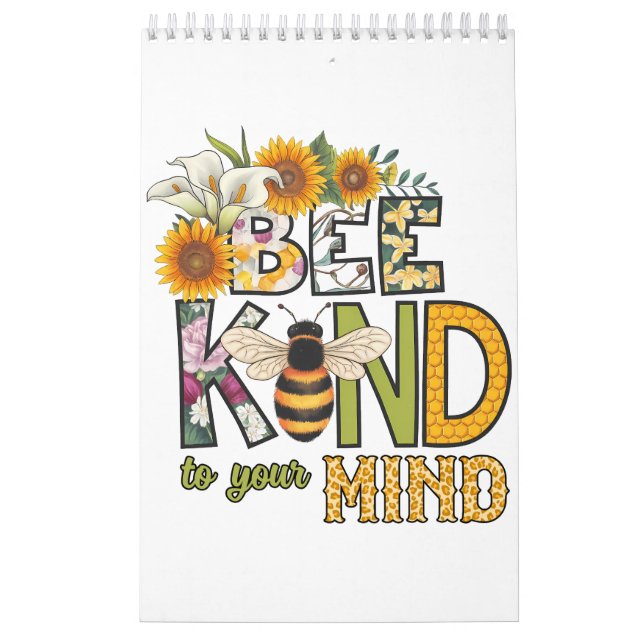 Biene selbst rette die Bienen komisches Tierinsekt Kalender (Titelbild)