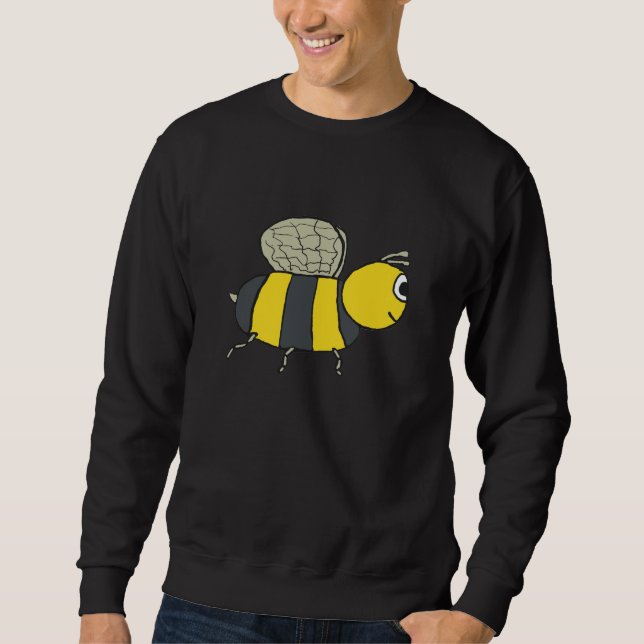 Biene Sweatshirt (Vorderseite)