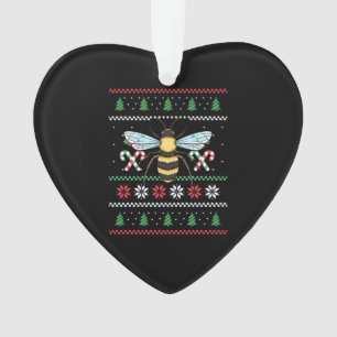 Biene Tier Biene hässliches Weihnachten Ornament