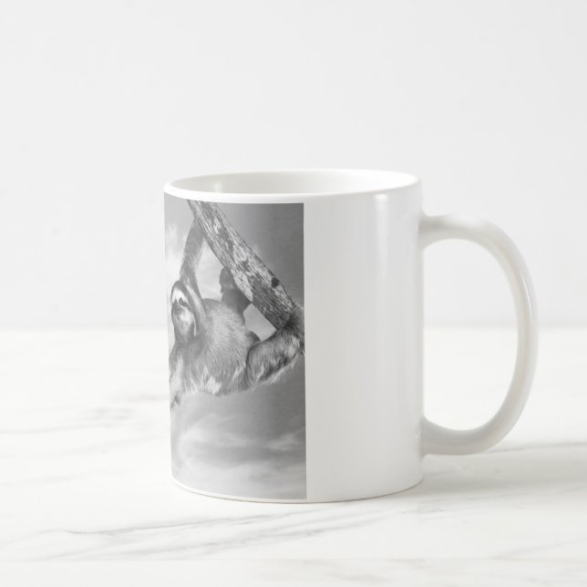 Biene u. Trägheit Kaffeetasse (Rechts)