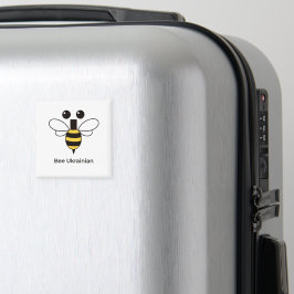 Biene Ukrainisch Süß Minimalistisch Biene Magnet