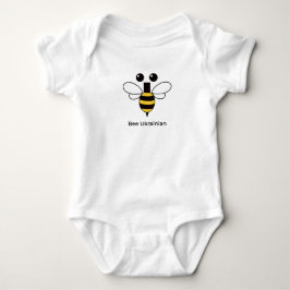 Biene Ukrainisch Süße Biene Baby Bodysuit Strampler