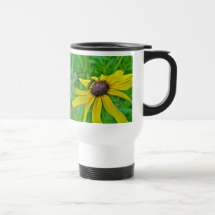 Biene und Black Mit Augen Susan Travel Mug Reisebecher