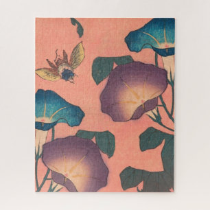 Biene und Blume japanische asiatische Kunst