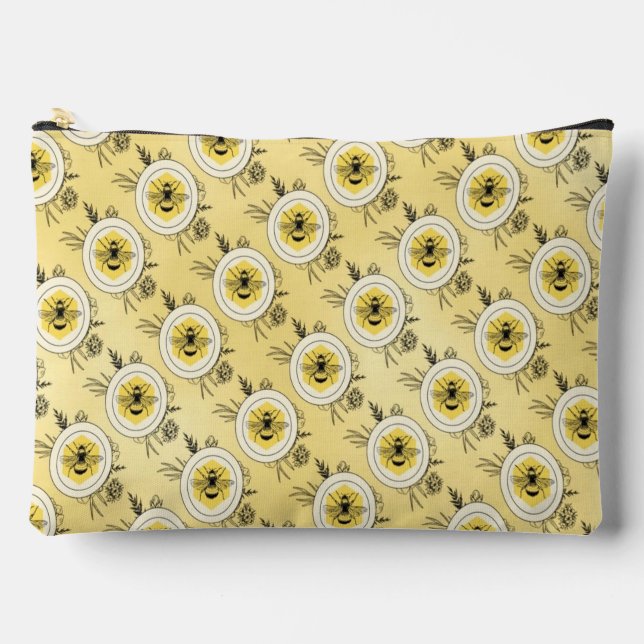Bienen-Accessoire-Tasche Zubehörtasche (Vorderseite)