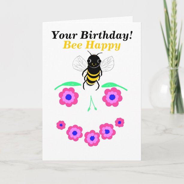 Bienen Geburtstagskarten Zazzle.ch
