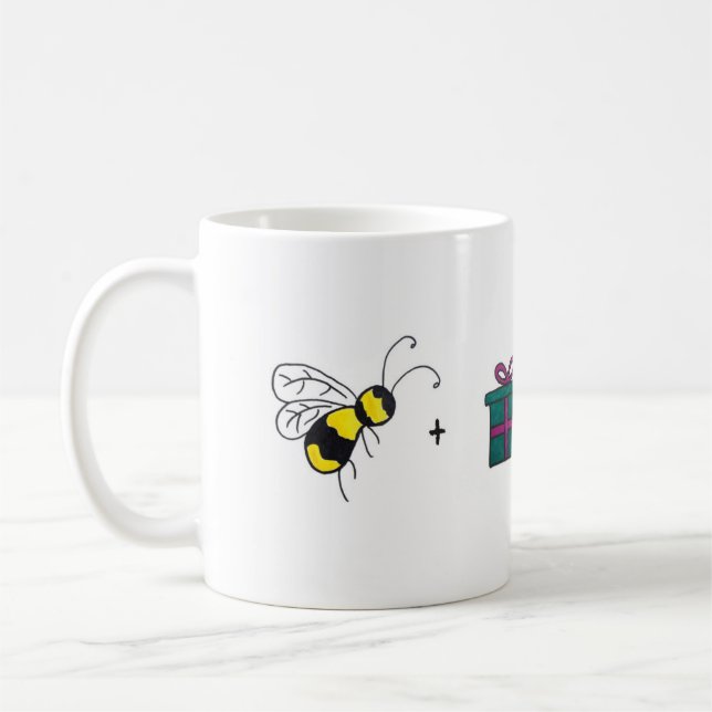 Bienen-anwesende Tasse (Links)