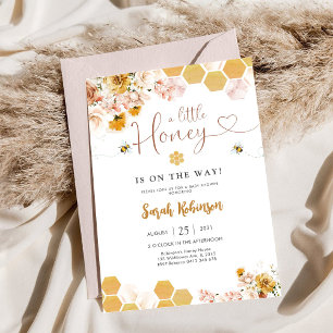 Bienen-Baby-Party-Einladung Einladung