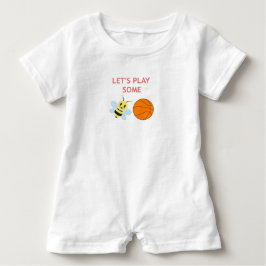 Bienen-Ball-Spielanzug Baby T-shirt
