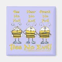 Bienen "Bee No Evil"