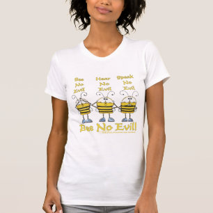 Bienen "Bee No Evil" T-Shirt