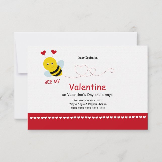 Bienen-Bergwerk Einladung (Vorderseite)