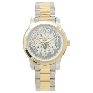 Bienen-Bild-Uhr Armbanduhr