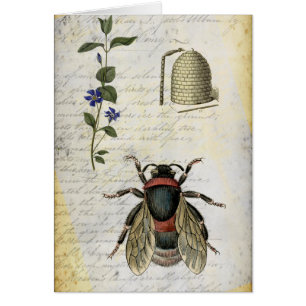 Bienen-Blumen-Bienenstock