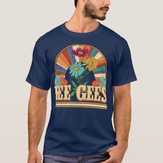 Bienen Blumen Name Gees Personalisierte Geschenke T-Shirt