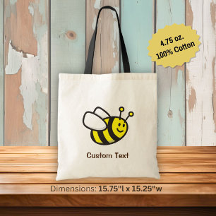 Bienen Cartoon Tragetasche