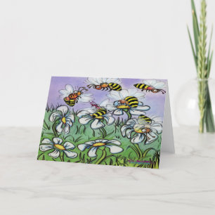 Bienen Dankeskarte