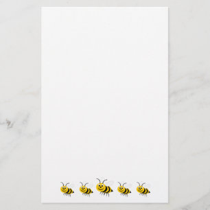 Bienen Design Briefpapier