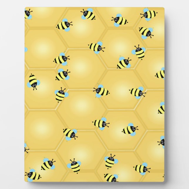 Bienen Fotoplatte (Vorderseite)