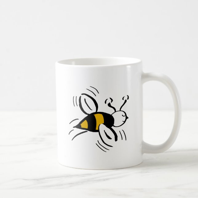 Bienen-freier Honig und Schwarzes Kaffeetasse (Rechts)