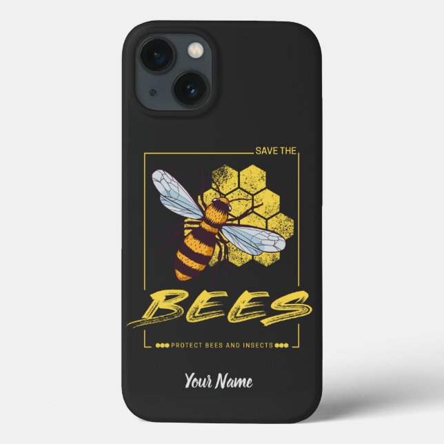 Bienen für Imker und Apiarist gerettet Case-Mate iPhone Hülle (Rückseite)