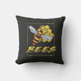 Bienen für Imker und Apiarist gerettet Kissen