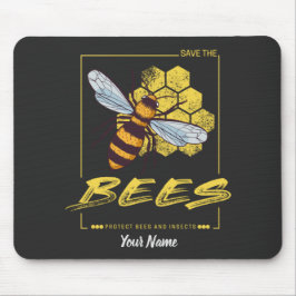Bienen für Imker und Apiarist gerettet Mousepad